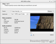 AVS DVD-to-iPod screenshot